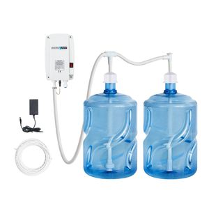 Système de pompe à eau électrique automatique à double tuyau pour bidons de 2 x 5 gallons, distributeur d'eau en bouteille pour utilisation en voiture - Product Image 2