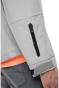 Chaqueta Cargo Techwear para Hombre – Diseño Funcional con Múltiples Bolsillos y Estilo Urbano con Logotipo Personalizado - Product Image 6