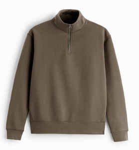 Sudadera Oversize de Algodón y Poliéster de Color Liso para Hombre, Estilo Urbano, Venta al por Mayor, para la Temporada de Otoño - Product Image 4