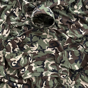 Sudadera con capucha de camuflaje para hombre, oversize, de forro polar, estilo vintage, con efecto desgastado por el sol y lavado ácido, informal, de manga regular - Product Image 6