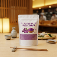 Poudre de racine d'ube, farine d'igname violette, ingrédient lyophilisé de qualité alimentaire pour smoothies et glaces, 1 kg