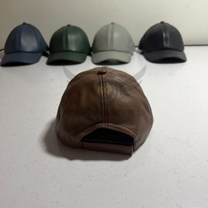 Casquette de baseball en cuir marron Stargaze Sportswear avec logo brodé, unisexe, décontractée, 56-58 cm, prix abordable, vente en gros, personnalisable - Product Image 4