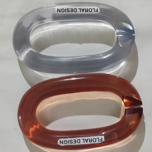 Accessoires de luxe personnalisés, chaînes décoratives multi-usages, chaînes en résine épaisse, chaînes en acrylique, décoration murale - Product Image 1