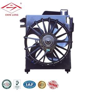 Ventilateur électrique de radiateur automobile CHIN LANG 12V, certifié ISO9001, pour PICKUP 3.7L 4.7L 5.7L 02'~07' OE - Vente chaude # 68004163AA - Product Image 1