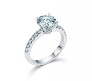 Anillo de Sello Solitario para Hombre de Plata de Ley 925 con Perla de Agua Dulce y Aguamarina, Engaste Pavé, Diseño de Alas, Cristiano, Tercera Parte - Product Image 1