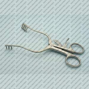 Weitlaner Retractor 6.5 Retractor ที่มีปลายแหลม3 × 4ปลายแหลมเครื่องมือผ่าตัดทั่วไปและศัลยกรรมกระดูก - Product Image 6