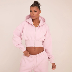 Custom Casual Hoodie Jogging Wear Women Ladies Two <b>Pant</b> Pieces Jogger Set Sweat Pocket Crop Sweatsuit 2 Piece <b>Pants</b> Sets - Product Image 5