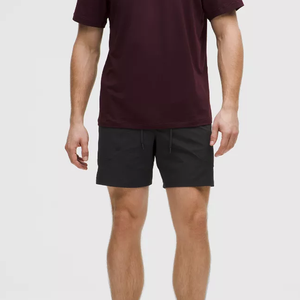 Pantalones Cortos Deportivos Personalizados para Hombre, Transpirables, de Secado Rápido, Ecológicos, Sólidos, Elásticos, de Lana y Algodón - Product Image 2