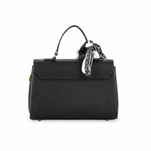 Bolso de hombro negro formal para hombre P36299 - Product Image 1