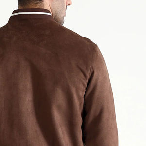 Winter Warm Hooded Quilted Varsity <b>Jacket</b> for <b>Men</b> Heavyweight Polyester/Cotton 500g Fabric Weight Customized Logo Embroidery - Product Image 3