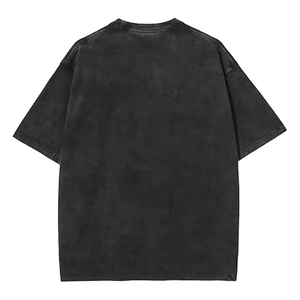 Camisetas de Manga Corta Vintage 100% Algodón 230gsm al por Mayor, Camiseta con Logotipo Personalizable, Camiseta Oversize para Hombre con Lavado Ácido - Product Image 2