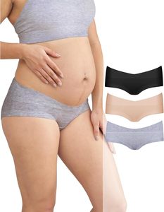 Braguitas de Maternidad para Mujer, Banda Elástica Cómoda, Acabado Suave, Forma Estable, Sujeción Delicada, Uso Diario, OEM ODM Venta al por Mayor - Product Image 1