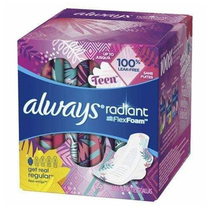 Serviettes hygiéniques Always, ultra-fines, design discret, couche supérieure en coton doux, emballage en vrac - Product Image 5