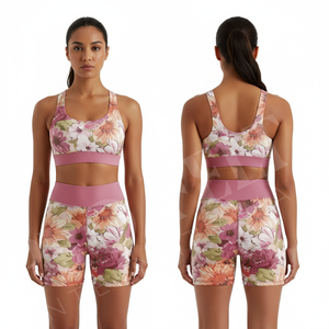 Shorts de sport personnalisés de qualité supérieure, tendance, sans coutures, confortables, extensibles, légers, pour le yoga, la remise en forme, la course à pied et le cyclisme - Product Image 3