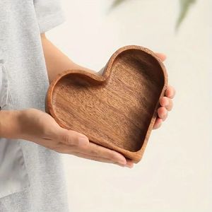 Bol à salade en bois d'acacia naturel fait main de qualité supérieure, grand bol de service, bol à fruits écologique, vaisselle en bois pour la maison - Product Image 3