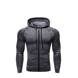 2026 New Male <b>Compression</b> Jogging Workout Clothing Running Sport Hoodie Sweatshirt Gym Fitness Training Outerwear Jacket - Product Image 4