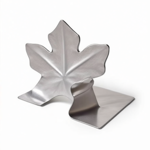 Support de livre en aluminium façonné à la main - Repose-recettes à cinq lobes, accessoire de lecture en métal fait main pour la cuisine - Product Image 2