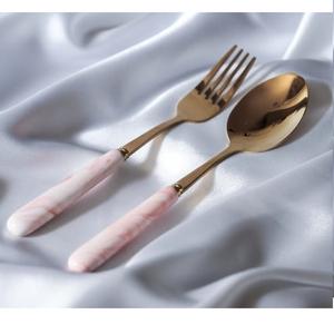 Juego de Cubiertos Metálicos para Cocina, Suministros para Restaurantes, Uso Multifuncional, Acabado de Resina, Cubiertos para Servir Alimentos - Product Image 2