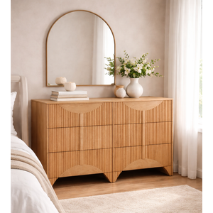 Cómoda de la Colección HAVASU, Estilo Americano, Precio de Fábrica, Muebles de Madera para Dormitorio, Suministro Directo Vietnamita Sostenible - Product Image 1