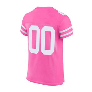 Jersey de Fútbol Americano de Manga Corta con Logotipo Personalizado OEM, Transpirable, Protección UV, Impresión Digital, 100% Poliéster, Secado Rápido, Venta al Por Mayor - Product Image 3