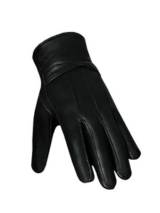 Black Full Finger <b>Leather</b> <b>Driving</b> <b>Gloves</b> <b>for</b> <b>Men</b> and Women Unisex Comfortable Grip Stylish Durable All Season Hand Protection - Product Image 2