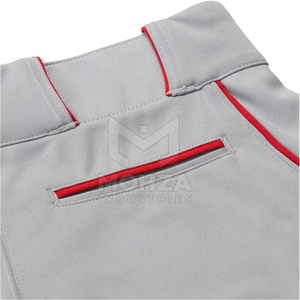 Low MOQ Sports Clothing Comfortable Breathable <b>Baseball</b> Pants Custom Size Adults 100% Polyester High Quality Anti-Bacterial - Product Image 5