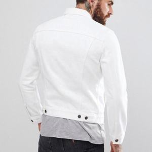 Chaqueta de Mezclilla Personalizada de Alta Calidad para Hombre con Forro de Lana, Chaqueta de Mezclilla Térmica y Cálida, Abrigo Informal para Hombre - Product Image 2