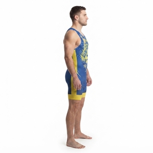 Singlet de Lucha Libre Personalizado con Estampado Completo para Jóvenes, Diseño de Sublimación para Niños y Niñas - Product Image 3
