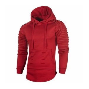 Nouveau Hoodie Zippé Intégral en Polaire Technique Lourd de Haute Qualité pour Hommes, Idéal pour le Sport et la Gym, avec Impression de Logo OEM en Gros - Product Image 5