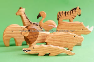 Jouet animal en bois naturel de haute qualité jouet en bois pour enfant forme animale au prix le plus bas Agate par Muawiyah Handicrfat - Product Image 2