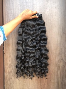 Lot de Cheveux Vierges 100% Naturels à Cuticules Intactes, Tissage Non Traité, Double Trame Faite à la Machine, Vente en Gros de Mèches Humaines Brutes (100g) - Product Image 6