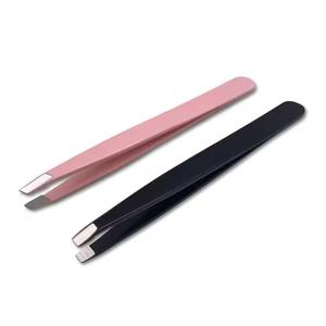 Pinza para Cejas Ultra Afilada de Acero Inoxidable, Herramienta Profesional para el Cuidado Facial y con Logotipo Personalizado - Product Image 6