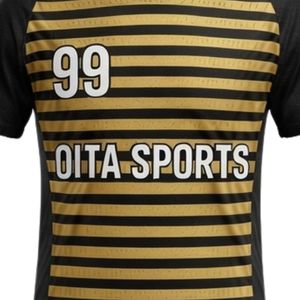 ชุดยูนิฟอร์มแฮนด์บอลชาย สีดำเหลือง ลายทาง แบบซับลิเมชั่น เสื้อโพลีเอสเตอร์ กางเกงขาสั้น ชุดกีฬาสำหรับทีม ชุดออกกำลังกาย - Product Image 5