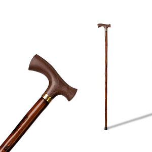 Bâtons de marche en bois légers et modernes, sur mesure, avec poignée antidérapante, design portable de haute qualité - Product Image 1