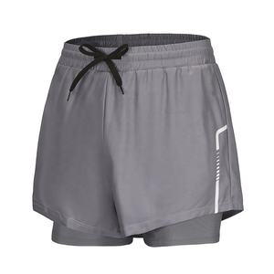 Nesta Sports Pantalones cortos deportivos 2 en 1 personalizados para hombre, de secado rápido, ligeros, para entrenamiento físico, natación, con forro - Product Image 1