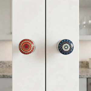 Modern Design Handcrafted <b>Ceramic</b> <b>Knob</b> Handles for Furniture and Cabinet Doors Customized Shape Kitchen Use - Product Image 1