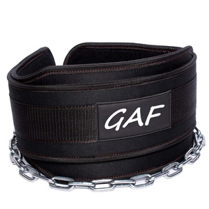 Cinturón de Soporte Lumbar Ajustable de Neopreno Antideslizante de Alta Resistencia GHANI GROUP con Cierre de Cadena para Levantamiento de Pesas y Fisicoculturismo Unisex - Product Image 5