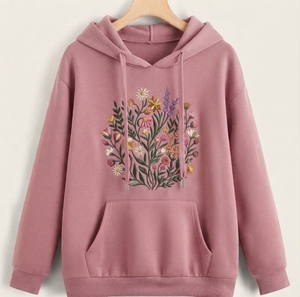 Nueva llegada, sudaderas con capucha de manga larga para mujer, estilo casual, transpirables, ligeras, tejido de punto. - Product Image 5