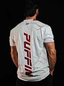 PUFFIN SPORTS Camiseta de Fútbol Sublimada Personalizada para Hombre, Cuello Redondo, Manga Corta, Malla Transpirable, Ropa Deportiva, Corte Regular para Adulto - Product Image 5