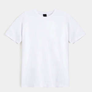 Nouveau design, t-shirts pour hommes de haute qualité, manches courtes, style uni, décontracté, 100% coton, vente en gros - Product Image 3