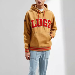Sudadera con capucha completa con cremallera, suministro directo de fábrica, sudadera con capucha completa con cremallera, de algodón mezclado, con estampado abombado y bordado, talla grande, premium - Product Image 1