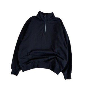Custom <b>Men</b> <b>Half</b> <b>Zip</b> Stand Collar Printed Eco-friendly Cotton Lightweight Oversized Casual Sport Pullover <b>Jacket</b> Spring Autumn - Product Image 3