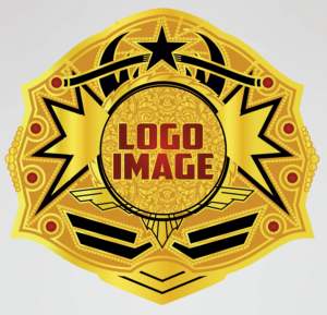 KISS Wrestling Championship Belt Red Strap Four-Sided Brass Zinc Gold <b>Metal</b> <b>Plates</b> Intricate Detailing Personalized Title Custom - Product Image 3