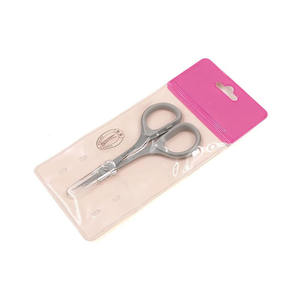 Ciseaux à sourcils professionnels, tête droite et tête courbée pour l'extension de cils volumineux, outil de maquillage de haute qualité - Product Image 1