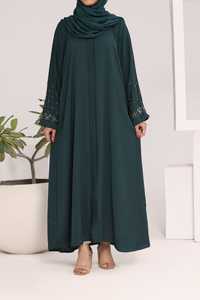 Abaya tendance et décontractée, robe islamique douce, vêtement musulman traditionnel, tenue décontractée, vente en gros d'usine, conception personnalisée - Product Image 4
