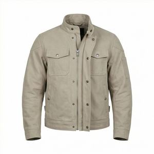 Veste de moto en cuir véritable pour homme de qualité supérieure, nouvelle arrivée, vestes de moto d'hiver, protections amovibles, personnalisables - Product Image 1