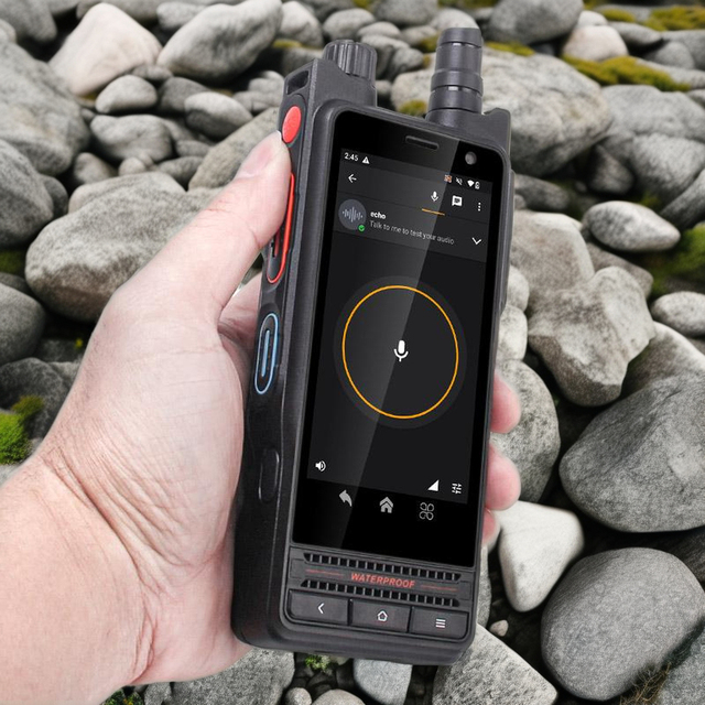 4 Inch Handheld Portable UHF/VHF DMR Analog Dual Model Two Way Long 5000KM Long Distance Android 14 NFC Mobile POC Radio