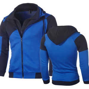 Veste d'hiver haut de gamme sur mesure à double couche pour hommes, pull personnalisé par les fabricants avec motif patchwork - Product Image 3
