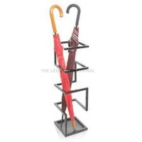 Porte-parapluie de luxe en acier inoxydable de qualité supérieure, en forme de parapluie, plaqué or, très vendu
