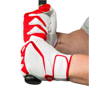 Gants de frappeur de baseball sur mesure, matériau respirant haute performance, design personnalisé, fournisseur export pour équipes de baseball - Product Image 4